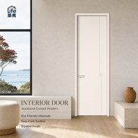Porte intérieure sculptée minimaliste moderne, porte de chambre en bois, isolation acoustique, anti-étirement, porte de chambre personnalisée pour maison et hôtel