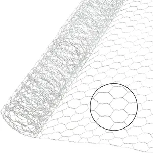 工艺项目用鸡丝网，8片轻质镀锌六角线13.7英寸x 40英寸x 0.63英寸网
