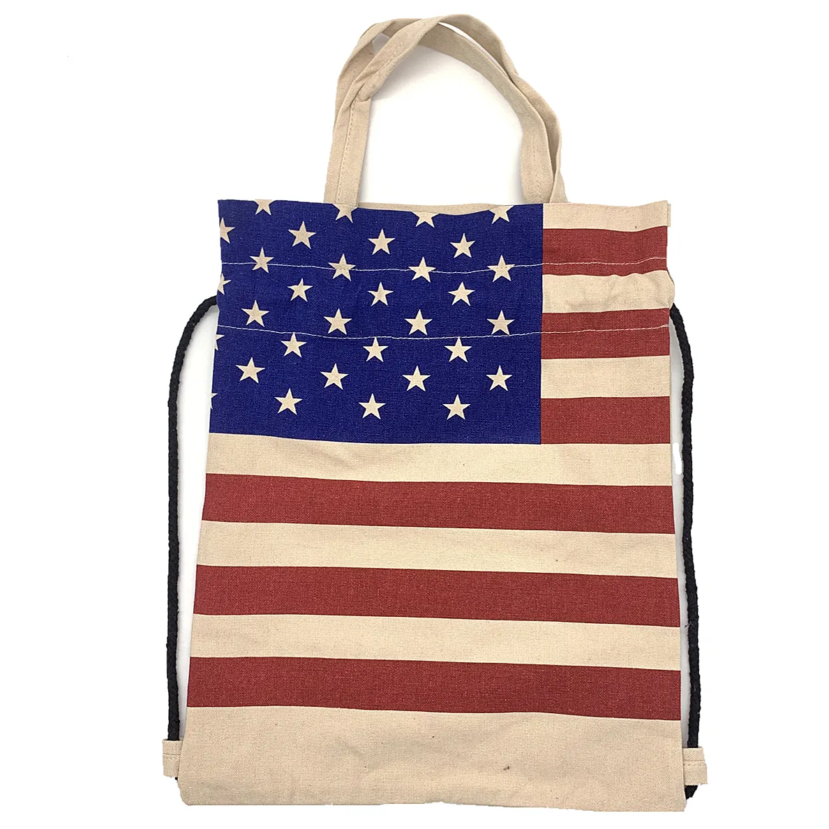 2024 Best sale USA football basketball Soccer Fan National Team Sport The United States of America Drawstring Backpack Ball Bag