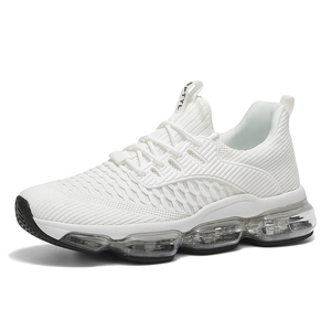 Chaussures de course respirantes à empeigne en mesh tendance, semelle entièrement amortie, baskets athlétiques, chaussures de sport décontractées pour hommes - Product Image 2