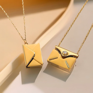 Sobre collar abierto de acero inoxidable <span class=keywords><strong>con</strong></span> <span class=keywords><strong>foto</strong></span> <span class=keywords><strong>dentro</strong></span> medallón <span class=keywords><strong>colgante</strong></span> DIY cristal - Product Image 1