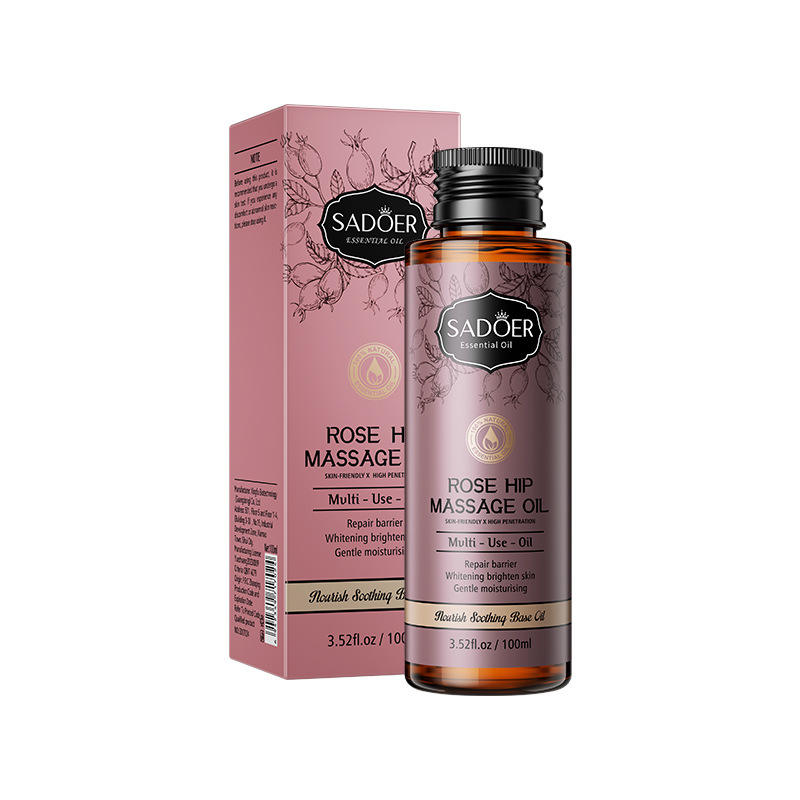 Olio da massaggio rosa 100ml