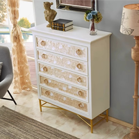 Commode haute de luxe minimaliste nordique en bois d'hévéa massif, meuble d'entrée 1200*450*1000mm, armoire de rangement pour entrée