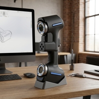Scanner 3D intelligent portable à lumière bleue - Noir/Bleu - Garantie 1 an - Origine Shenzhen - Support en ligne via le centre d'appels