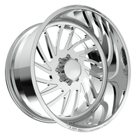 SL 26X12 20X14 24X10 26X16 28X16 Velg Truk Tempa Custom Deep Lip Polished dengan 8X165.1 6X135 untuk RAM 2500 Ford F150