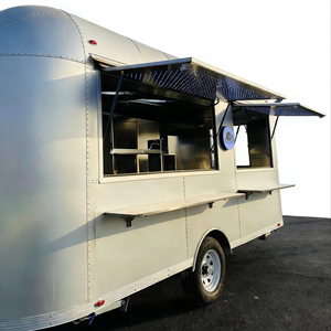 Remolque de Comida Móvil Personalizado de Acero Inoxidable y Aluminio de 16.4 pies, Estilo 2025, para Aplicaciones de Dulces, Hecho en China - Product Image 1