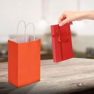 Bolsa de Compras Personalizada de Alta Calidad, Ecológica, de Papel Kraft, para Promoción Comercial, con Logotipo Personalizado - Product Image 3