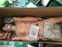 Mannequin d'infirmière en PVC avancé avec caractéristiques réalistes, simulateur de soins aux patients entièrement fonctionnel pour l'entraînement en écoles de médecine, hôpitaux et laboratoires