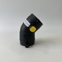Personnalisable, directement de l'usine, durable, SDR11 PE100 45 °   Raccords de tuyauterie électriques à souder pour l'ingénierie des canalisations
