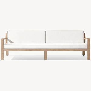 Ensemble <span class=keywords><strong>de</strong></span> canapés <span class=keywords><strong>de</strong></span> <span class=keywords><strong>jardin</strong></span> modulaires <span class=keywords><strong>de</strong></span> luxe <span class=keywords><strong>en</strong></span> bois massif, imperméables, design moderne, pour hôtels, vente <span class=keywords><strong>en</strong></span> gros à prix abordable - Product Image 4
