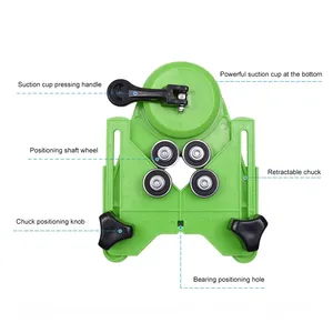 4-83Mm Diamant Boor Keramische Tegel Glas Hole Saw Core Bit Locator Vacuüm Basis Sucker Tegel Glas openingen Positionering Gids