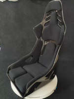Siège baquet Racing Style Original entièrement noir, structure légère en fibre de carbone pour Recaro Podium CF compatible Subaru