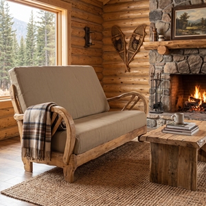 Sedan Double Lounge <b>Sofa</b> Blaster 151 with Premium Upholstered Seat and Solid <b>Wood</b> <b>Frame</b> <b>for</b> Modern Interior - Product Image 4