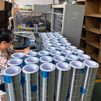 Ruban adhésif multicouche en aluminium, composite aluminium-fibre de verre, haute résistance à la traction, pour l'isolation des conduites industrielles