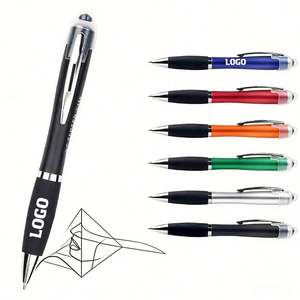 Stylo LED promotionnel pour activités de bureau et cadeaux d'affaires, logo personnalisé imprimé, stylo lumineux - Product Image 2