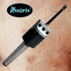 Tête de perçage de précision 40 mm, queue MT2 avec outils en carbure, finition non revêtue Vnmg160408, applicable à l'usinage des métaux - Product Image 3