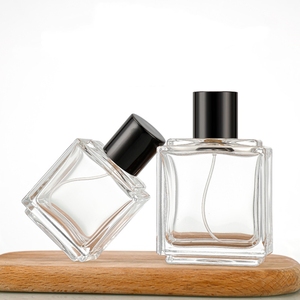 Bán buôn 30ml đáy phẳng Nước hoa chai thủy tinh màu acrylic bìa với lưỡi lê vít tại chỗ bán lẻ có sẵn - Product Image 4