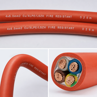 4-Adriges NYY-Kabel 4x16mm² 0,6/1kV Kupfer-Stromkabel Unterirdisch PVC-Ummantelt GOST 31996