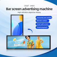 Écran LCD TFT durable de 13,3 à 88 pouces, panneau d'affichage numérique étiré, lecteur vidéo XP-002, garantie 1 an, 20K heures, intérieur