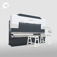 Presse plieuse servo-électro-hydraulique industrielle CNC de 6000 mm de longueur de pliage pour le pliage de tôles d'acier lourdes
