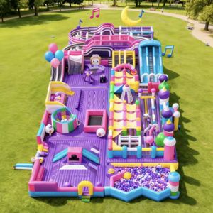 Grand château gonflable d'extérieur, labyrinthe, <span class=keywords><strong>aire</strong></span> <span class=keywords><strong>de</strong></span> <span class=keywords><strong>jeux</strong></span> pour enfants et <span class=keywords><strong>adultes</strong></span>, ville <span class=keywords><strong>de</strong></span> divertissement à vendre - Product Image 6