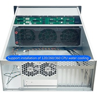 Boîtier de serveur rackable ZhenLoong LF24-U2 4U 24 baies, châssis de stockage à disques durs remplaçables à chaud SAS SATA avec 8*U.2 NVMe 12G Backplane