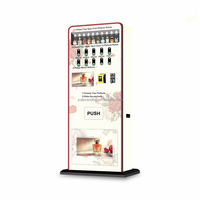 Máquina expendedora de perfumes, MOQ bajo, soporte para máquina expendedora de perfumes, máquina expendedora de perfumes para 10 botellas