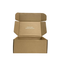 Boîtes à chaussures en carton ondulé avec impression personnalisée