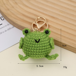 Oferta Caliente: Llavero de Muñeca de Lana Tejida de Alta Calidad, Juguetes de Ganchillo Hechos a Mano, Lindos Juguetes de Animales de Ganchillo, Mini Peluche de Ganchillo - Product Image 5