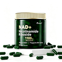 Booster NAD+ et Capsules Anti-Âge : Nicotinamide Riboside + Quercétine + Resvératrol + CoQ10 – Favorise l'Énergie Cellulaire et la Réparation du ADN