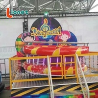 Manège de fête foraine Qiangli Luna, 24/30/40 places, manège mécanique Disco Tagada à vendre