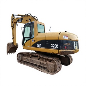 Excavatrice sur chenilles Caterpillar d'occasion 320C, 20T (20 tonnes), performances fiables, pour travaux agricoles et terrassement (modèles 320CL, 320D, 320D2, 320D2L, 320DL) - Product Image 1