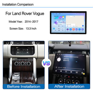 CarPlay Inalámbrico de 13.3 Pulgadas para Land Rover Range Rover <span class=keywords><strong>Vogue</strong></span> 2014-2017 |   Reproductor Multimedia DVD con Navegación GPS y Radio para Auto con DSP - Product Image 4