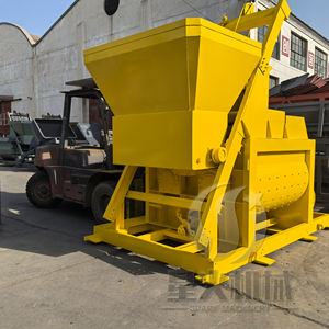 2025 beliebte 3 <span class=keywords><strong>Bagger</strong></span> Betonmischer Doppel welle Elektro betonmischer 3 Yards Anhänger Betonmischer mit JS750 <span class=keywords><strong>JS1000</strong></span> JS500 - Product Image 2