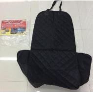 Pet Backseat <b>Cover</b> Quilted Black Waterproof Polyester All Seasons Leisure Style Dog Protection - Product Image 3