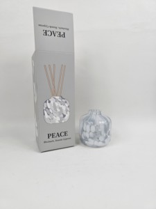 150ml Glass for Indoor Air Freshener Essential <b>Oil</b> Aromatherapy Home Decor Reed <b>Diffuser</b> Set Dry Flowers Bathroom Decoration - Product Image 4