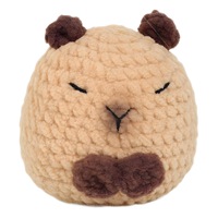 Porte-clés au crochet fait main, kawaii, amigurumi, porte-clés animaux, porte-clés au crochet, macramé, canard, chien, lapin, cochon, ours, capybara