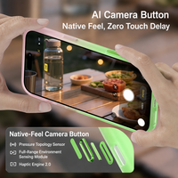 Coque de téléphone hybride PC TPU translucide givrée pour iPhone 18 Pro Max, antichoc, anti-traces de doigts, dos mat, vente en gros OEM