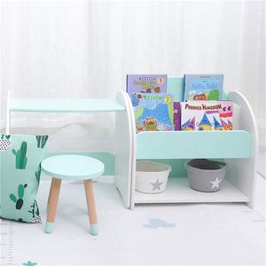Set di mobili per bambini <span class=keywords><strong>Montessori</strong></span> tavolo e sedia per libri scaffali in <span class=keywords><strong>legno</strong></span> <span class=keywords><strong>libreria</strong></span> per bambini - Product Image 1