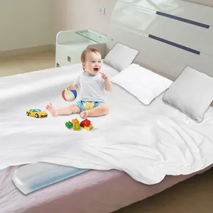 ツインベッドクイーンキング用2パックポータブル幼児ベッドレールバンパーキッズ高齢者安全ベッドガードレールサイドレール