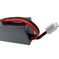 Baterai Lithium polimer RC Mobil kapasitas tinggi, 8000mAh, 7.6V 100C, baterai isi ulang dengan casing keras untuk mainan