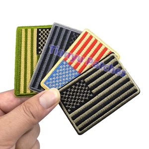 Tùy chỉnh thiết kế Twill vải thêu các bản vá lỗi hùng mạnh sắt đội bóng chày áo khoác mũ & Túi quần áo với nhiệt ép Phù Hiệu - Product Image 6