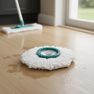 Leifheit Replacement <b>Mop</b> Head Clean <b>Twist</b> 6 Pack White Cotton Floor Cleaning - Product Image 3