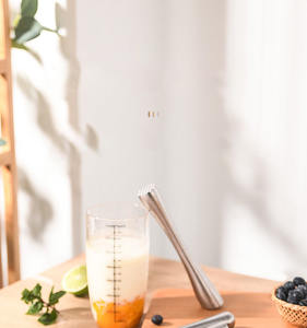 Accesorios de cocina Acero inoxidable <span class=keywords><strong>Bacardi</strong></span> Lemon Press Muddler y Jigger Para <span class=keywords><strong>Ron</strong></span> - Product Image 3