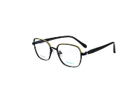 Superovo Bingkai Kacamata Unisex Terbaru Trendy Titanium Murni Full Rim Retro Cetak Warna IP Ringan Personalisasi Dekorasi