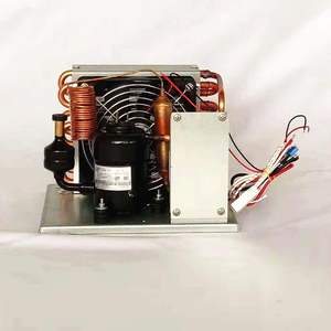 Nouvelle unité de condensation à air refroidi, écoénergétique, DC 12V 106-360W avec évaporateur R134A 20kg, garantie 3 mois, Chine - Product Image 2