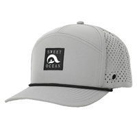 Casquette de baseball personnalisée pour homme, style vintage 5 panneaux, en maille perforée découpée au laser, tendance pour les activités décontractées en extérieur