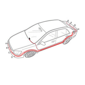 16.5mm Original Front Rear Parking <strong>Aid</strong> 8 Probe Universal Parking System Black White Red Parking Sensors Distance <strong>LED</strong> <strong>Display</strong> Car - Product Image 5