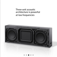 Haut-parleur intelligent portable HiFi (Qingshan Blue) avec son de haute qualité, portable, pour bureau