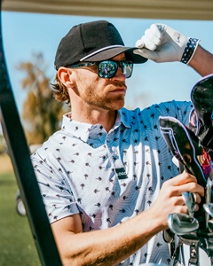 OEM New Design Custom <strong>Polyester</strong> Shirts Design <strong>Sublimation</strong> Golf Patterns Men <strong>Printed</strong> Quick Dry Golf Polo Shirt With Logo - Product Image 2